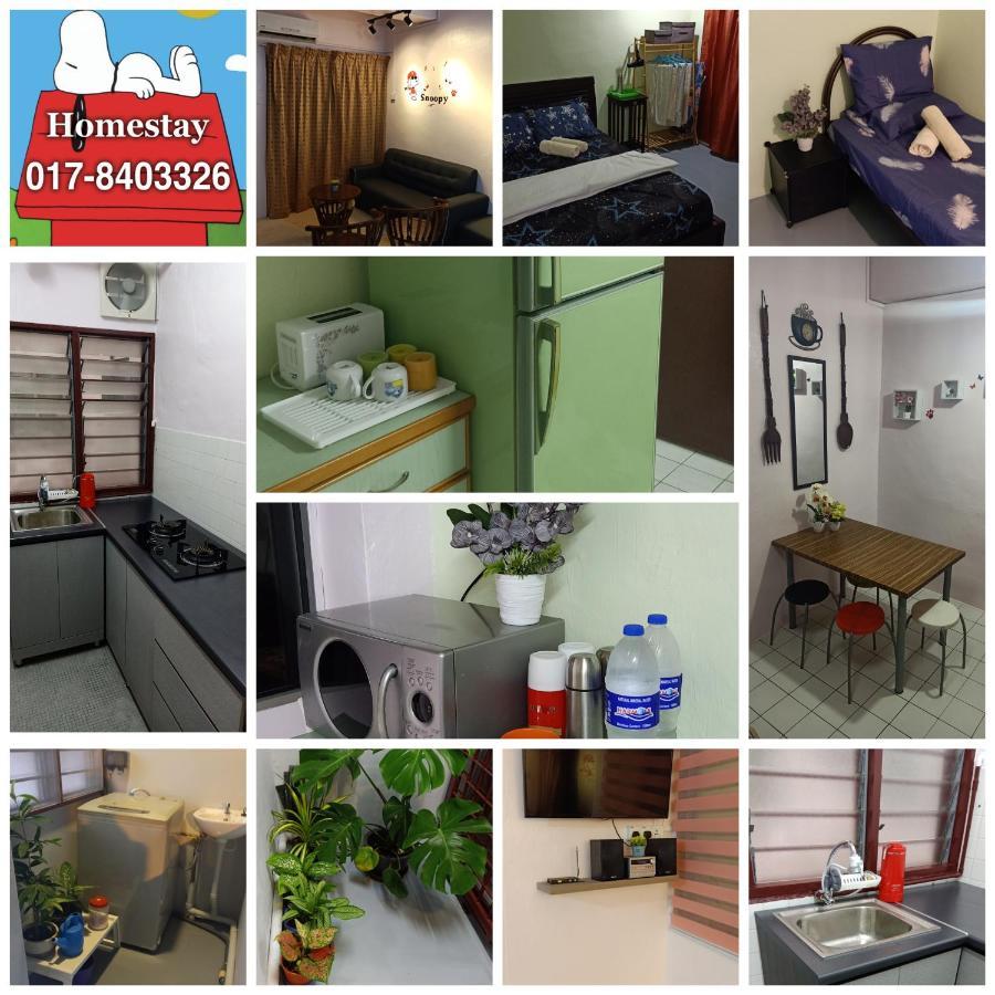 Snoopy Homestay Two Bedroom บาตู ปาฮัท ภายนอก รูปภาพ